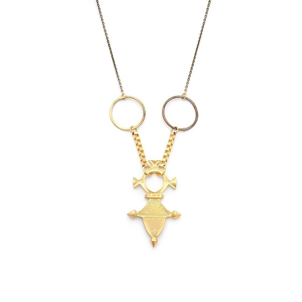 Berber Pendant Necklace - Irit Sorokin Designs Jewelry
