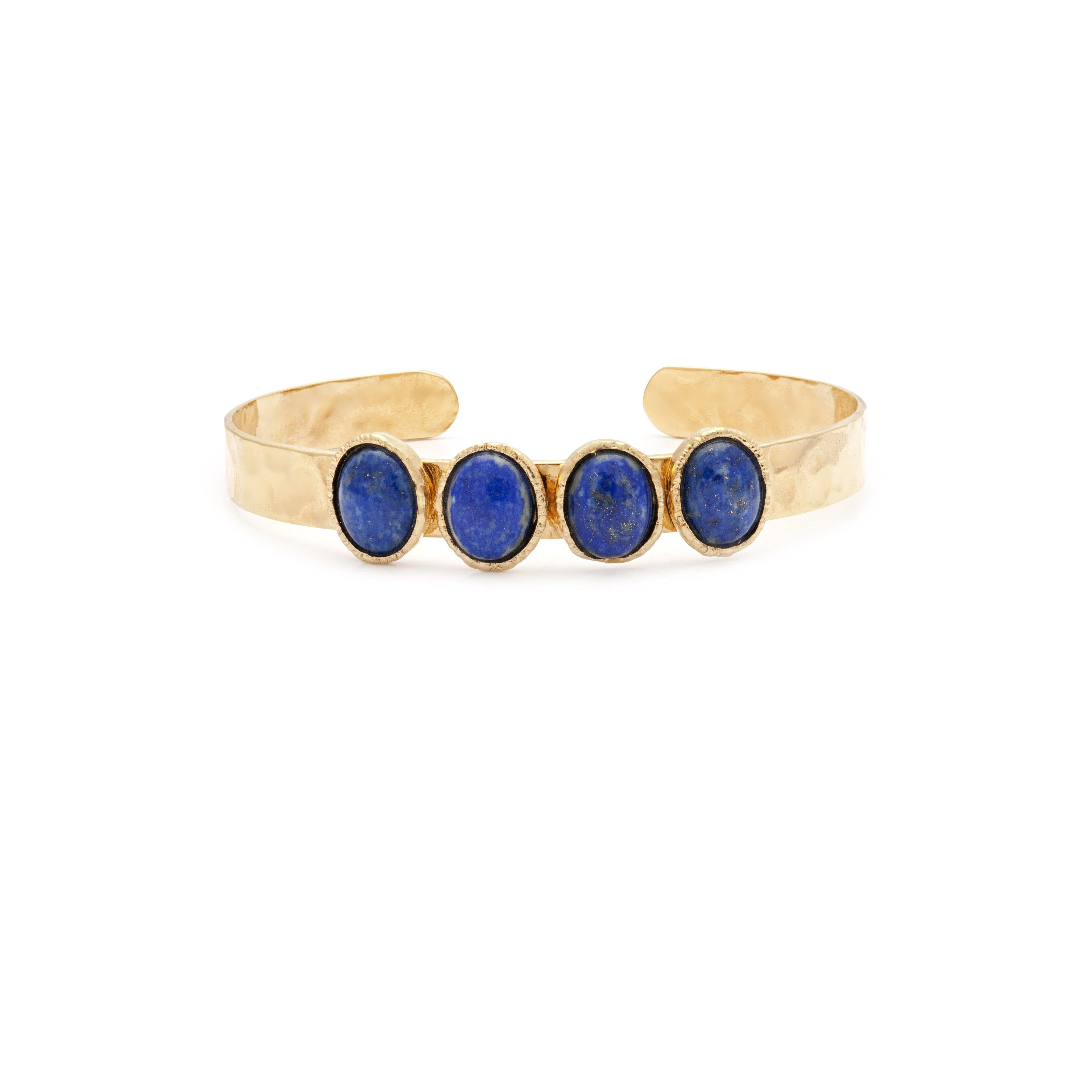 Lapis Lazuli Cuff - Irit Sorokin Designs Jewelry