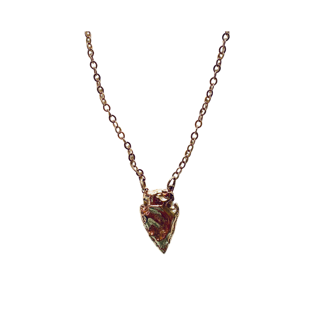 Arrowhead Gold Necklace - Irit Sorokin Designs Jewelry