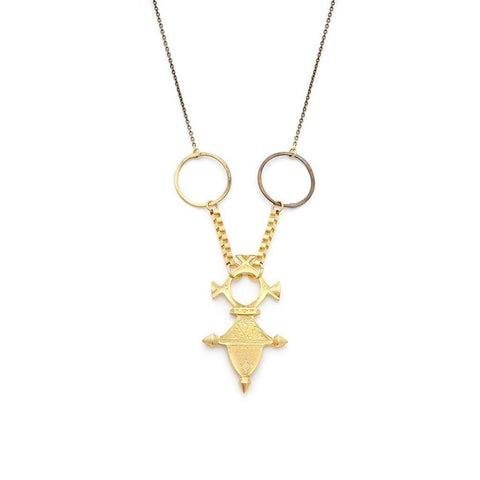 Berber Pendant Necklace - Irit Sorokin Designs Jewelry