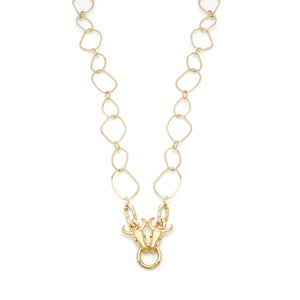 Bullhead Clasp Necklace - Irit Sorokin Designs Jewelry