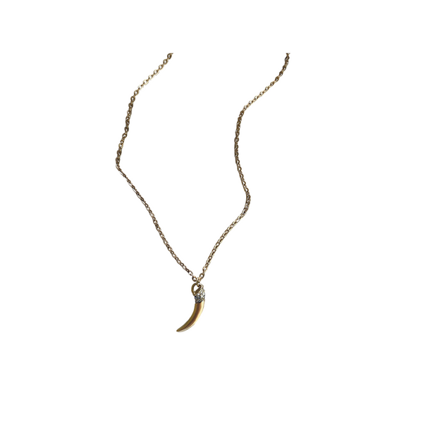 9ct Gold 16x12mm solid Horn of Plenty Pendant with a 1.1mm wide cable Chain  20 inches - Handmade Jewellery from British Jewellery Workshops