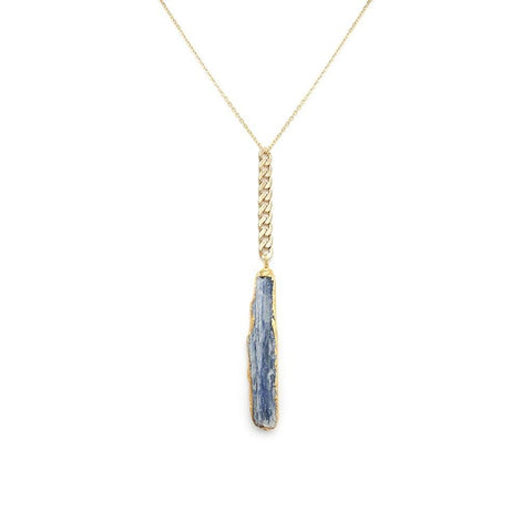 Kyanite Pendant Necklace - Irit Sorokin Designs Jewelry