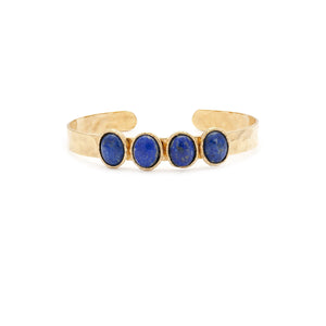 Lapis Lazuli Cuff - Irit Sorokin Designs Jewelry