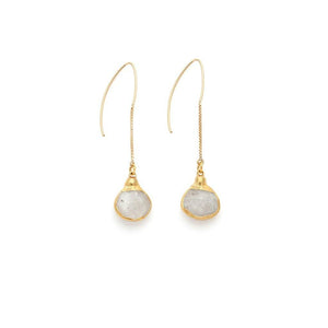 Moonstone Earrings - Irit Sorokin Designs Jewelry