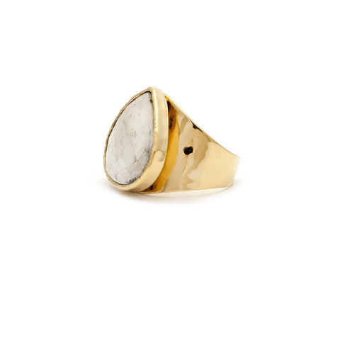 Moonstone Ring - Irit Sorokin Designs Jewelry