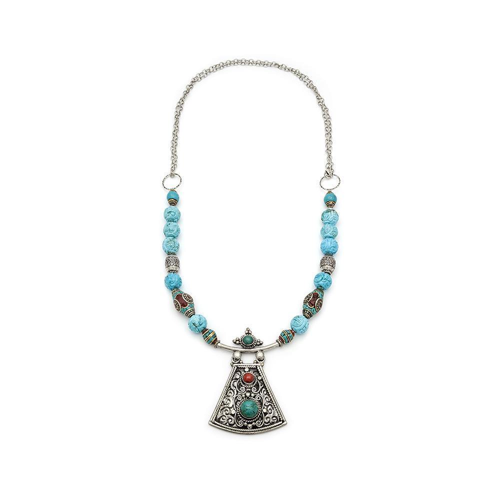 Nepalese Pendant Necklace - Irit Sorokin Designs Jewelry