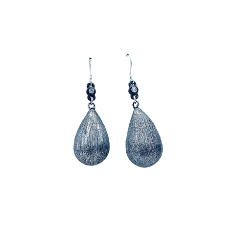 Silver Drop Earrings - Irit Sorokin Designs Jewelry