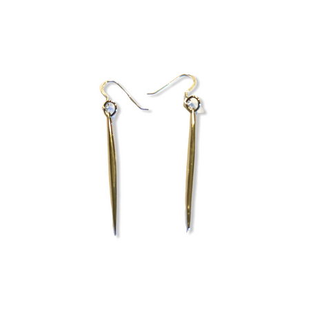 Spike Rhodium Earrings - Irit Sorokin Designs Jewelry