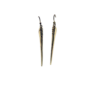 Spike Sparkle Earrings - Irit Sorokin Designs Jewelry