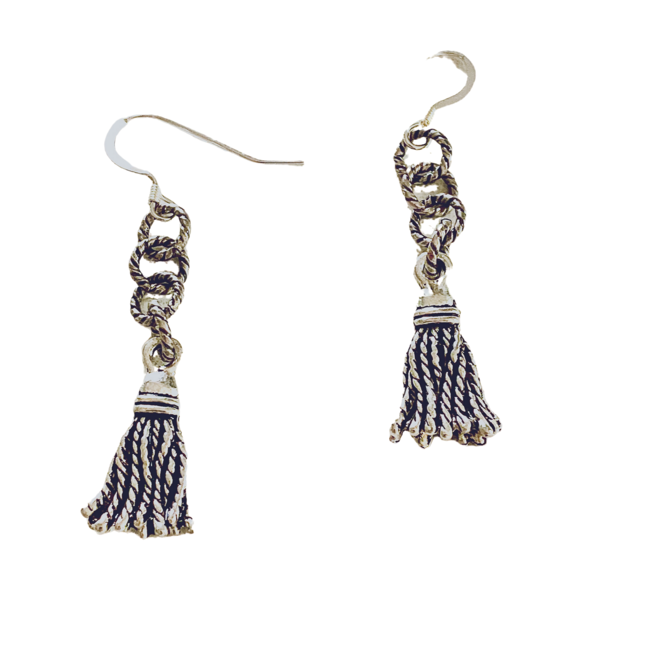 Tassel Silver Earrings - Irit Sorokin Designs Jewelry